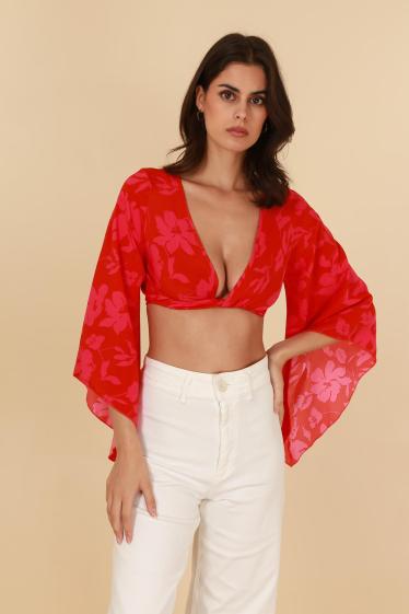 Wholesaler Van Der Rock - Wrap blouse