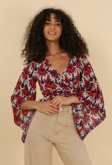 Wholesaler Van Der Rock - Wrap blouse