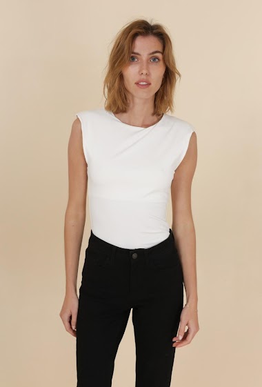 Wholesaler Van Der Rock - Lined bodysuit with small shoulder pads