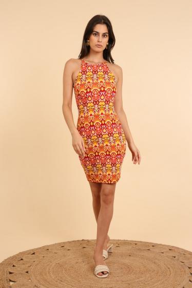 Wholesaler Van Der Rock - Short printed dress