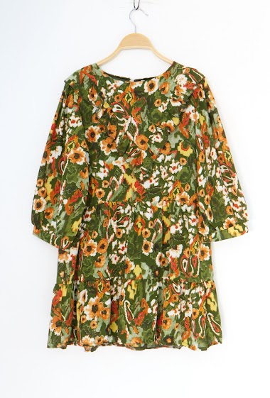 Wholesaler Van Der Rock - Printed short dress