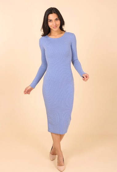 Wholesalers Van Der Rock - Long Sleeve Bodycon Dress