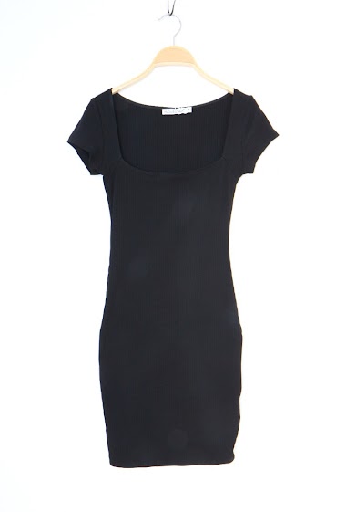 Wholesaler Van Der Rock - Short Sleeve Square Neck dress