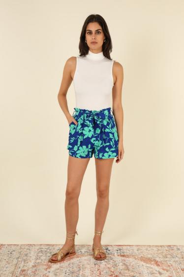 Wholesaler Van Der Rock - High-waisted belted shorts