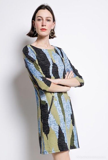 Wholesaler Vega's - Printed dress