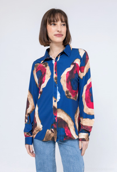 Wholesaler Vega's - Abstract print shirt