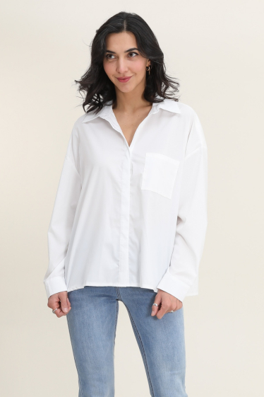 Wholesaler Vega's - Pleated back shirt