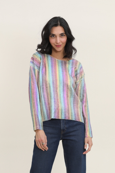 Wholesaler Vega's - Multicolored sweater