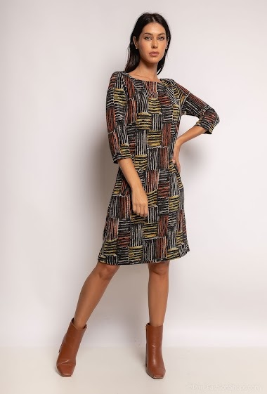 Wholesaler Vega's - Checkered dress