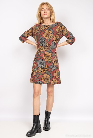Wholesaler Vega's - Floral print dress