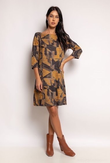 Wholesaler Vega's - Printed dress