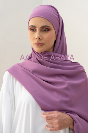 Grossiste Veijab - Hijab - Soie de médine avec attache