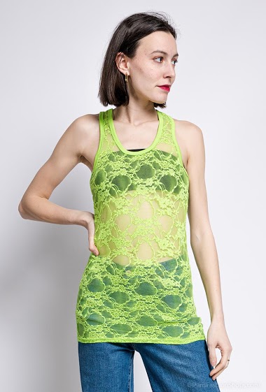 Wholesaler Vera Fashion - Lace tank top
