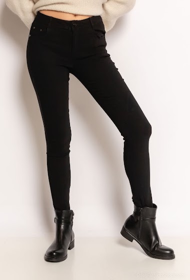 Grossiste Vera Fashion - Jeggings Jean slim avec zip