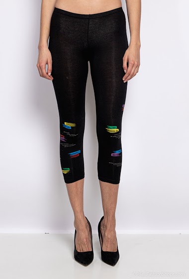 Wholesaler Vera Fashion - Leggings with paint splash