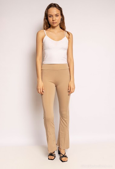 Wholesaler Vera Fashion - Flared pants with slit