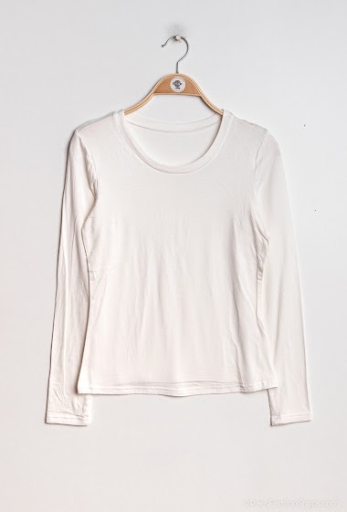 Wholesaler Vera Fashion - Long-sleeved round-neck undershirt