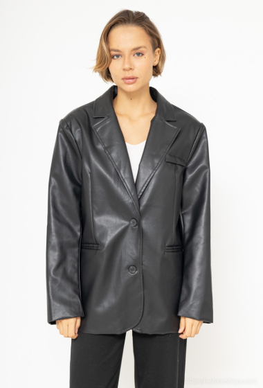 Wholesaler Vera & Lucy - Faux leather blazer
