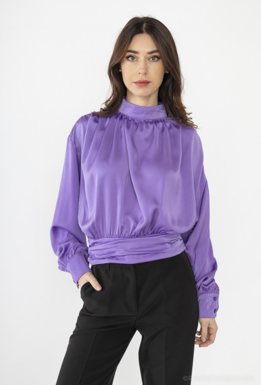 Wholesaler Vera & Lucy - Elegant satin blouse
