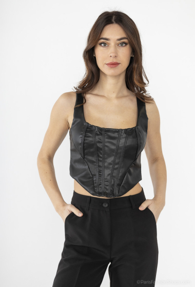Wholesaler Vera & Lucy - Faux leather top
