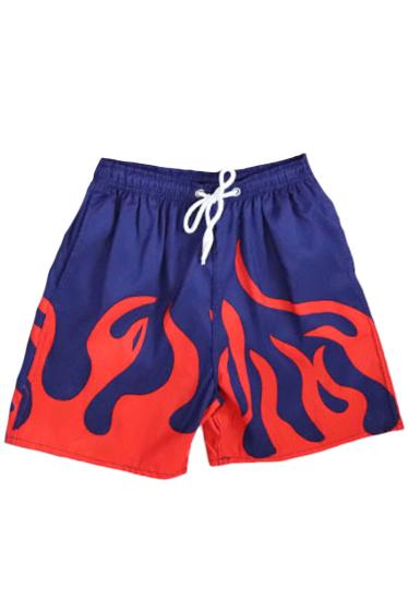 Wholesaler Very Zen - Flame print beach shorts