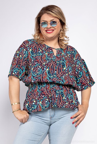 Mayorista Veti Style - Blusa con estampado