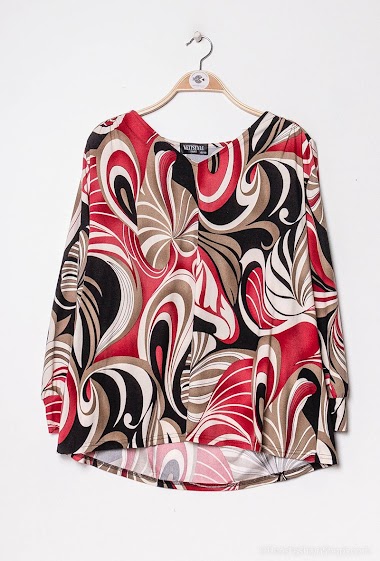 Wholesaler Veti Style - Bedruckte bluse