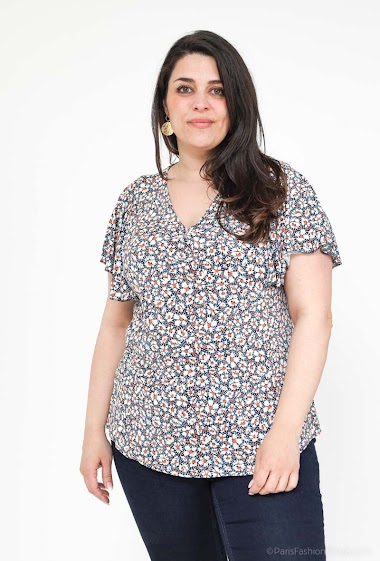 Wholesaler Veti Style - Printed blouse
