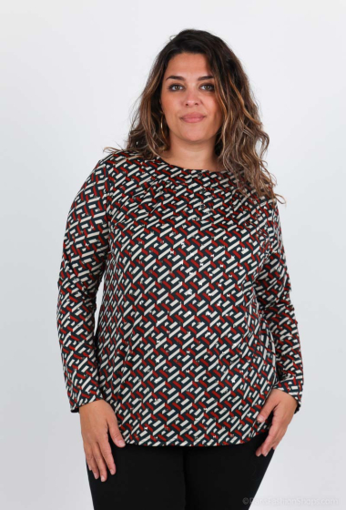 Wholesaler Veti Style - Printed blouse