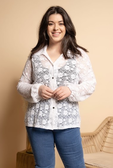 Wholesaler Veti Style - Lace blouse