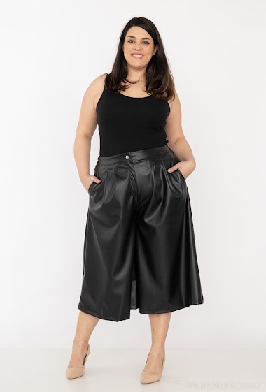 Grossiste Veti Style - Jupe culottes   smille cuire