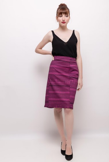 Wholesaler Veti Style - Printed skirt