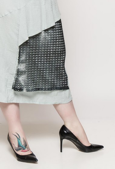Grossiste Veti Style - Jupe longue en coton