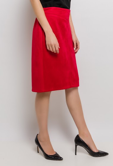 Wholesaler Veti Style - Suede skirt