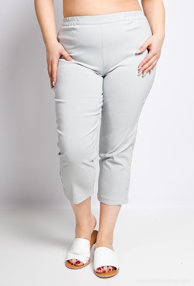 Wholesaler Veti Style - Pants with buttoned ankles