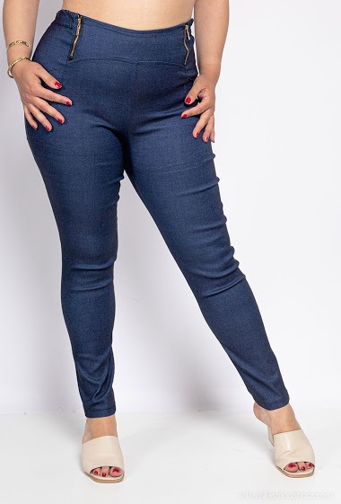 Grossiste Veti Style - Pantalon avec zip