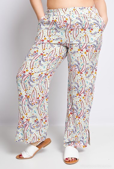 Patterned light pants