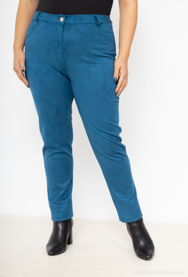 Wholesaler Veti Style - Suede pants