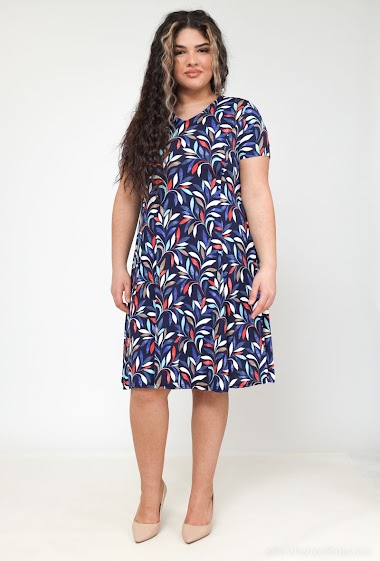 Wholesaler Veti Style - Printed dress