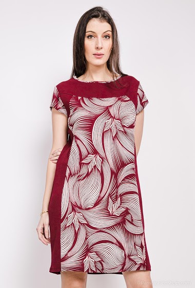 Wholesaler Veti Style - Printed stretch dress