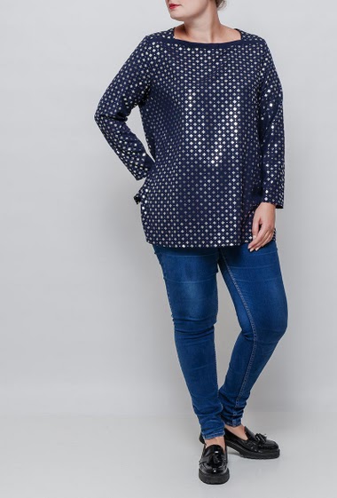 Wholesaler Veti Style - Spotted top