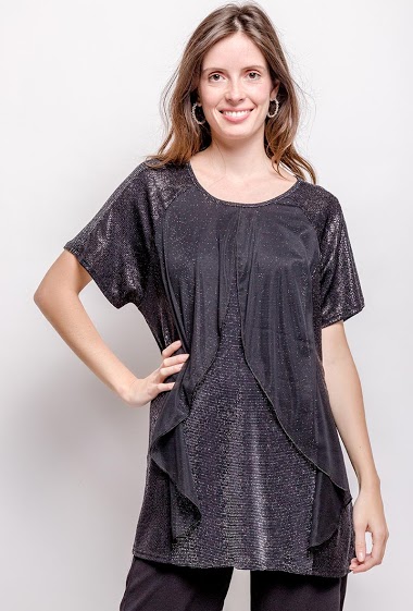 Wholesaler Veti Style - Iridescent blouse