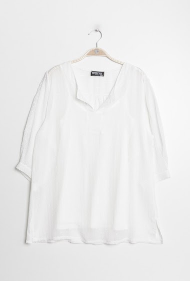 Wholesaler Veti Style - Spotted light blouse