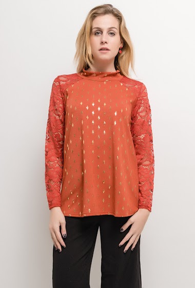 Wholesaler Veti Style - Iridescent blouse