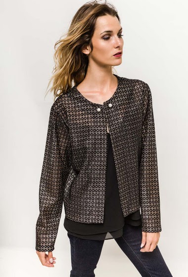 Wholesaler Veti Style - Shiny jacket