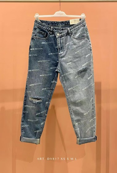 Großhändler Victoria & Isaac - Zweifarbige Jeans