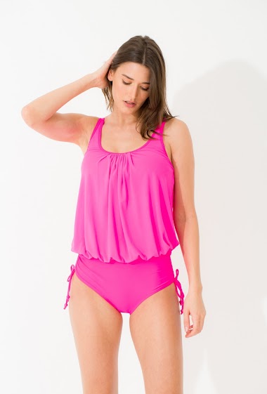 Wholesaler Vidoya Swimwear - One-piece swimsuit, uni color