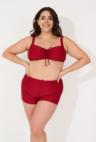 Uniform two-piece swimming costume, large size.