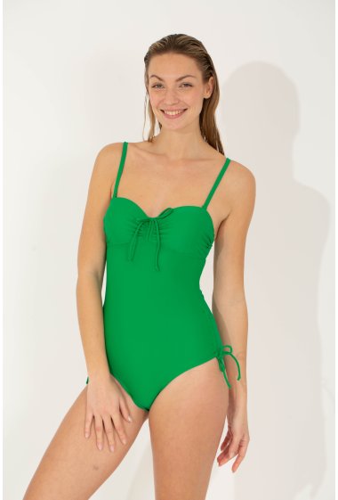 Großhändler Vidoya Swimwear - Rückenfreier einteiliger Badeanzug, Uniform.