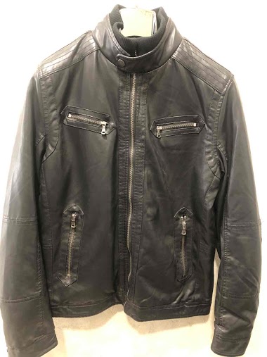 leatherette jacket